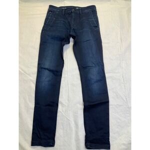 G-Star Raw Basic Blue Straight Stretch Men's Blue Denim Jeans W29 L32